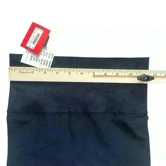 SPANX Womens Leggings Small Look at Me Now Seamless Moto Stretch indigo Blue NWT - Picture 6 of 12